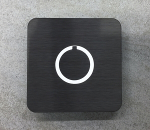 Square Modern Touch Doorbell Button